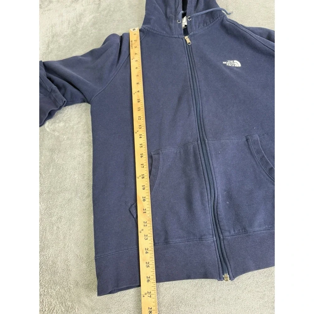 The North Face Full Zip Hoodie Men's Size Large Blue Outdoor